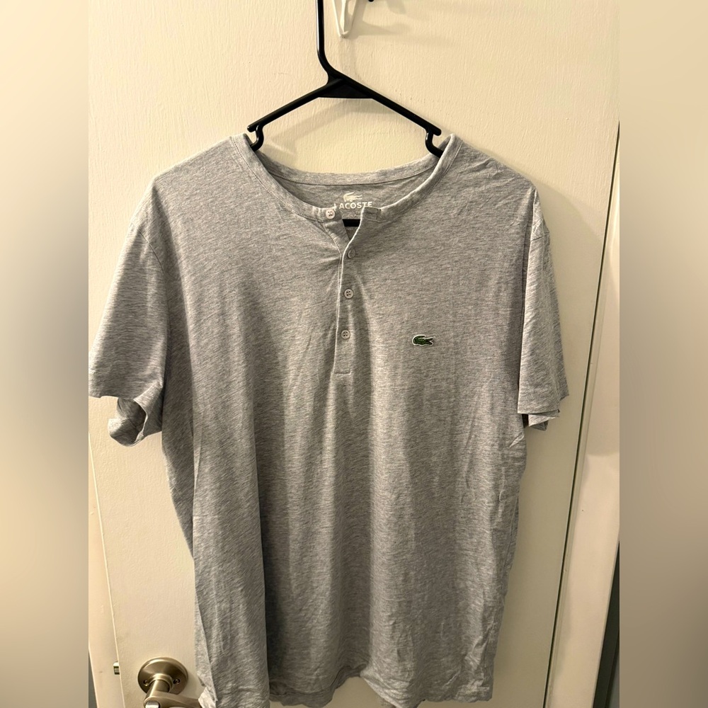 Lacoste Henley
Sz L
Excellent condition 
Smoke free house